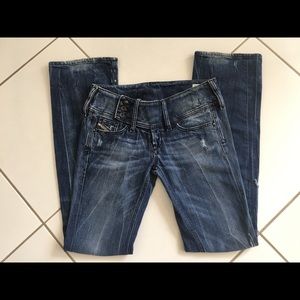 Diesel Cherock Ladies Jeans Stretch Boot Cut 28X33